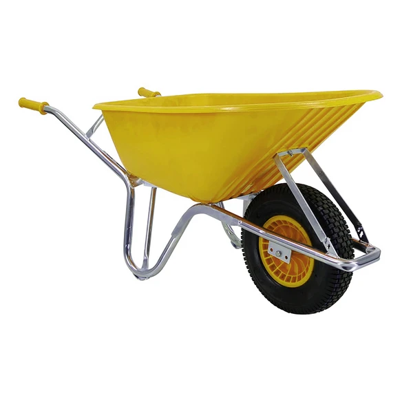 Bauschubkarre »FORT RMB-100«, 100 Liter, Vollgeschweißt Mit Verstärktem Rahmen