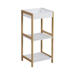 Beistellregal, BxHxT: 30 X 65 X 28,5 Cm, Holzfarben