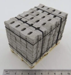 Betonstein-Palette Im Maßstab 1:14,5. Verbund-Pflaster