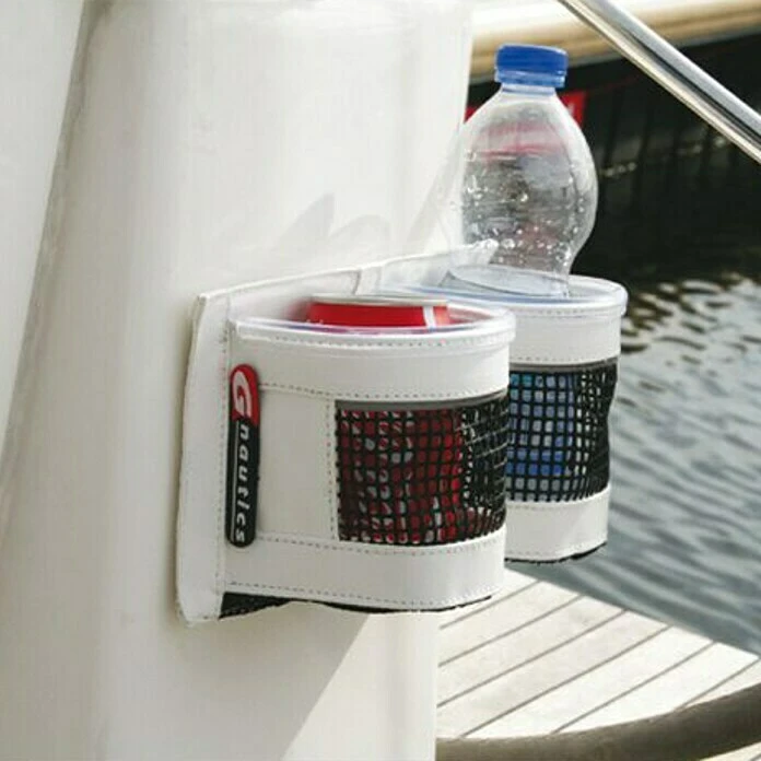 G-Nautics Dosenhalter Geeignet Für: 2 Dosen, Weiß, PVC
