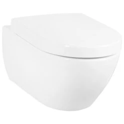 Villeroy & Boch Wand-WC-Komplettset »SUBWAY 2.0«, Tiefspüler, Weiß, Spülrandlos