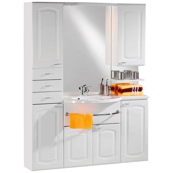 Badblock »Nena Version 1«, B X T X H: 137 X 51,5 X 180 Cm, Weiß