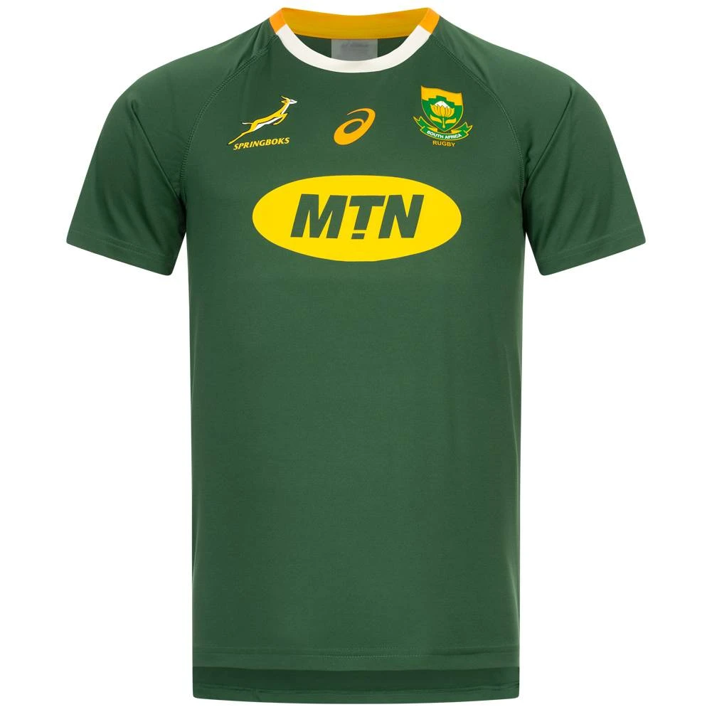 Südafrika Springboks ASICS Rugby Herren Heim Trikot 2111A162-301