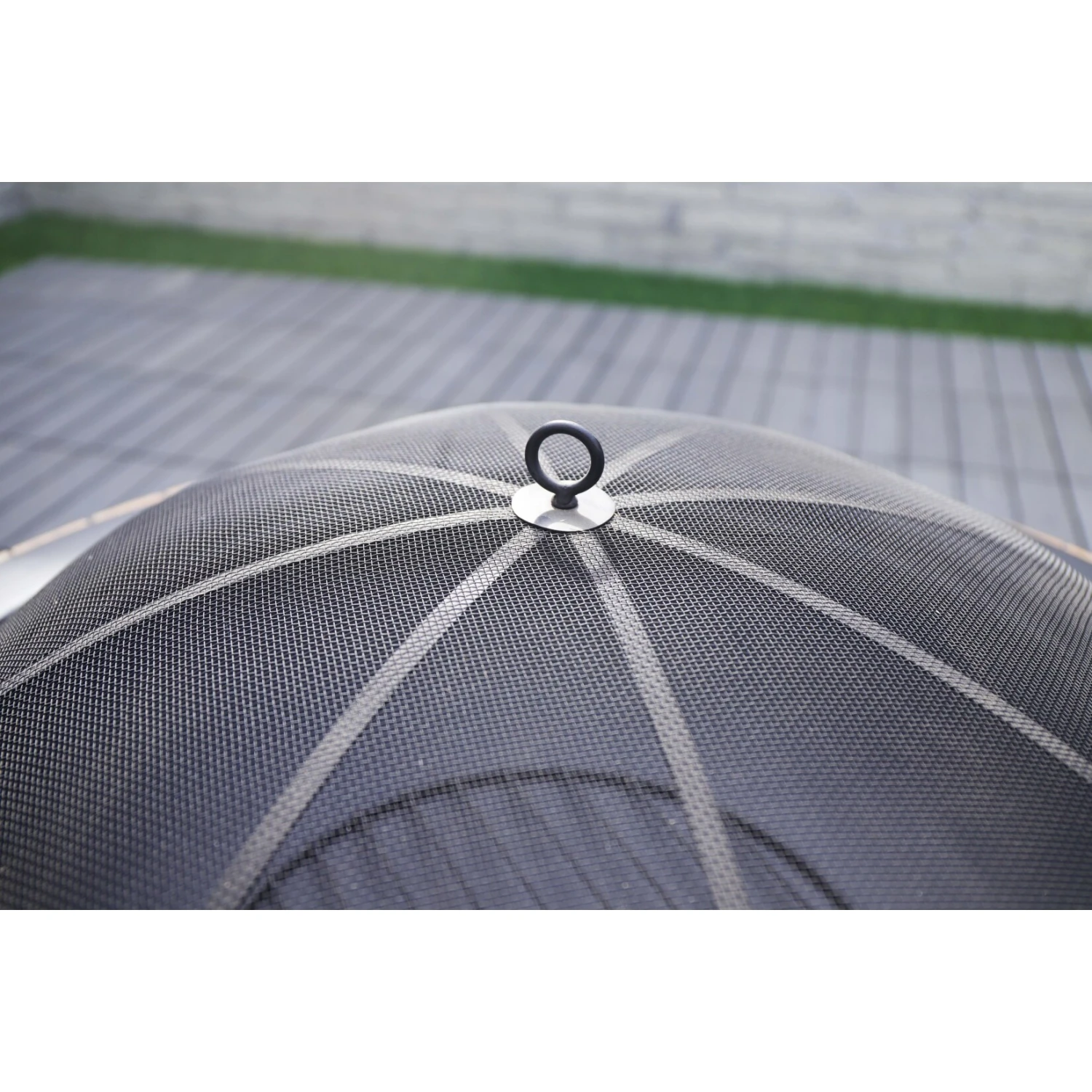 Westmann Feuerstelle Steinoptik Mit Abfanggitter – Bild 2