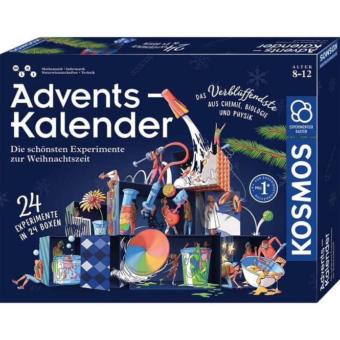 Kosmos Adventskalender - Die Schönsten Experimente Zur Weihnachtszeit - 2022