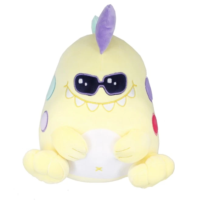 Plüschfigur - Dino - Gelb