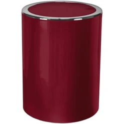 Kleine Wolke Schwingdeckeleimer »Clap«, Höhe: 24,5 Cm, Weinrot