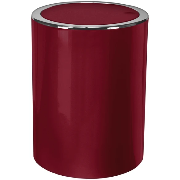 Kleine Wolke Schwingdeckeleimer »Clap«, Höhe: 24,5 Cm, Weinrot