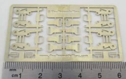 Spanngurtschloss Aus Metall, Geätzt Ca. 16x5x4mm Für