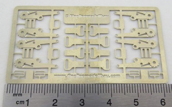 Spanngurtschloss Aus Metall, Geätzt Ca. 16x5x4mm Für – Bild 6