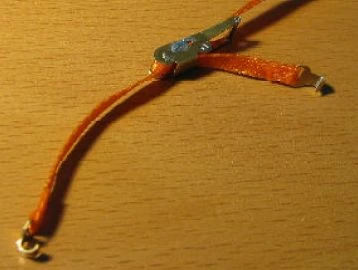 Spanngurtschloss Aus Metall, Geätzt Ca. 16x5x4mm Für – Bild 5