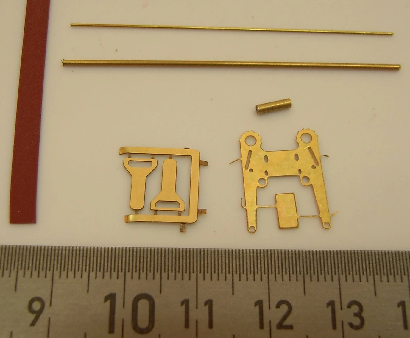 Spanngurtschloss Aus Metall, Geätzt Ca. 16x5x4mm Für – Bild 3