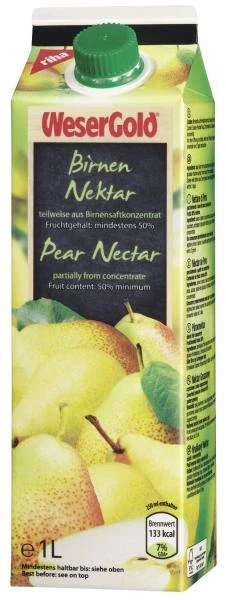 Wesergold Birnen-Nektar