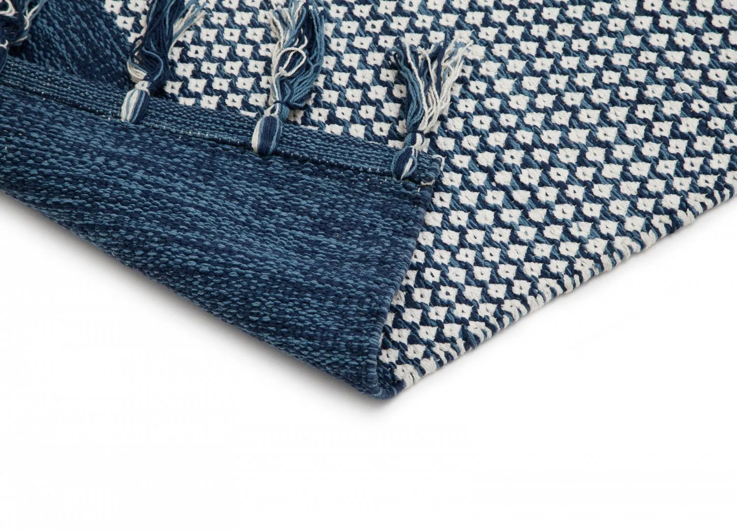 Flickenteppich - Vinga (blau) – Bild 3