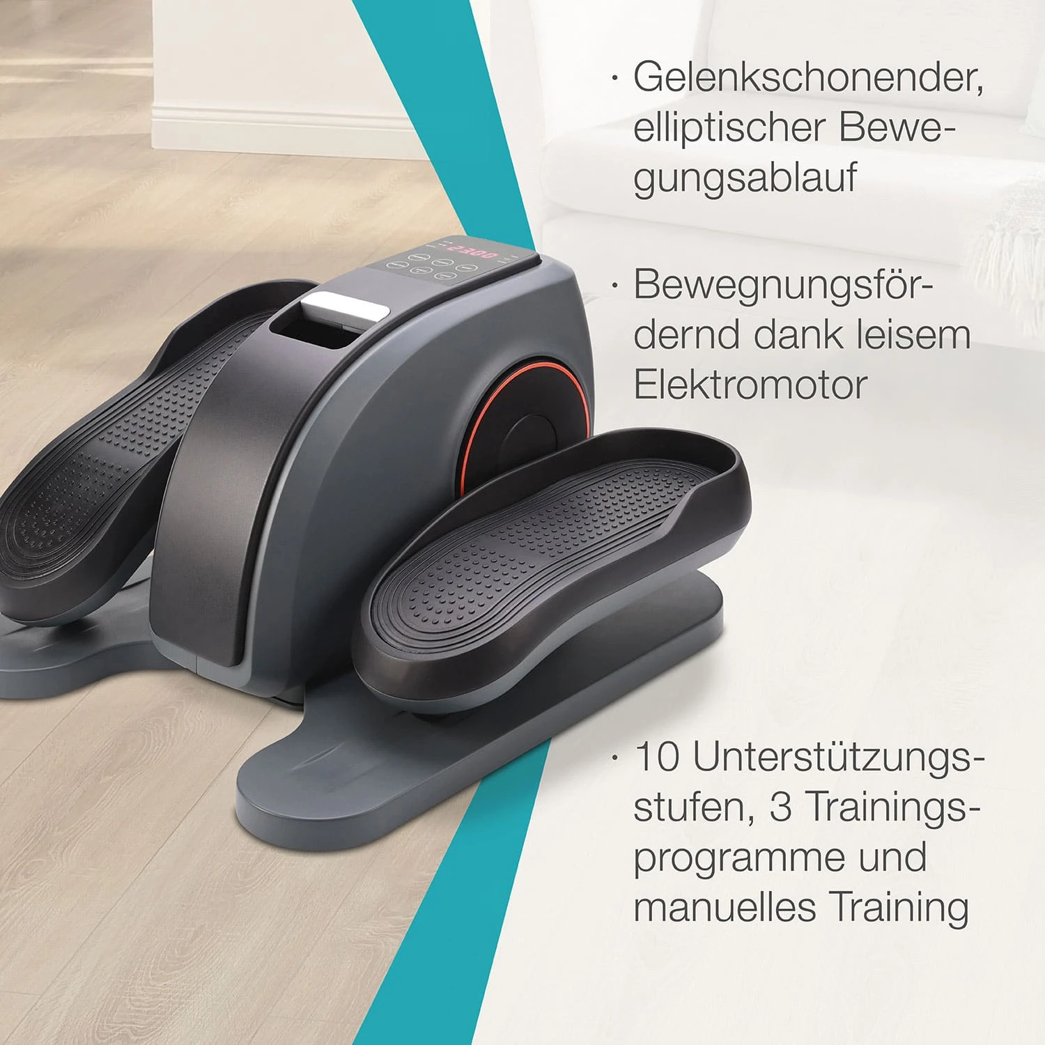 Aktivshop Mini-Ellipsentrainer Aktiv »Vital Pro« Mit Motor – Bild 3