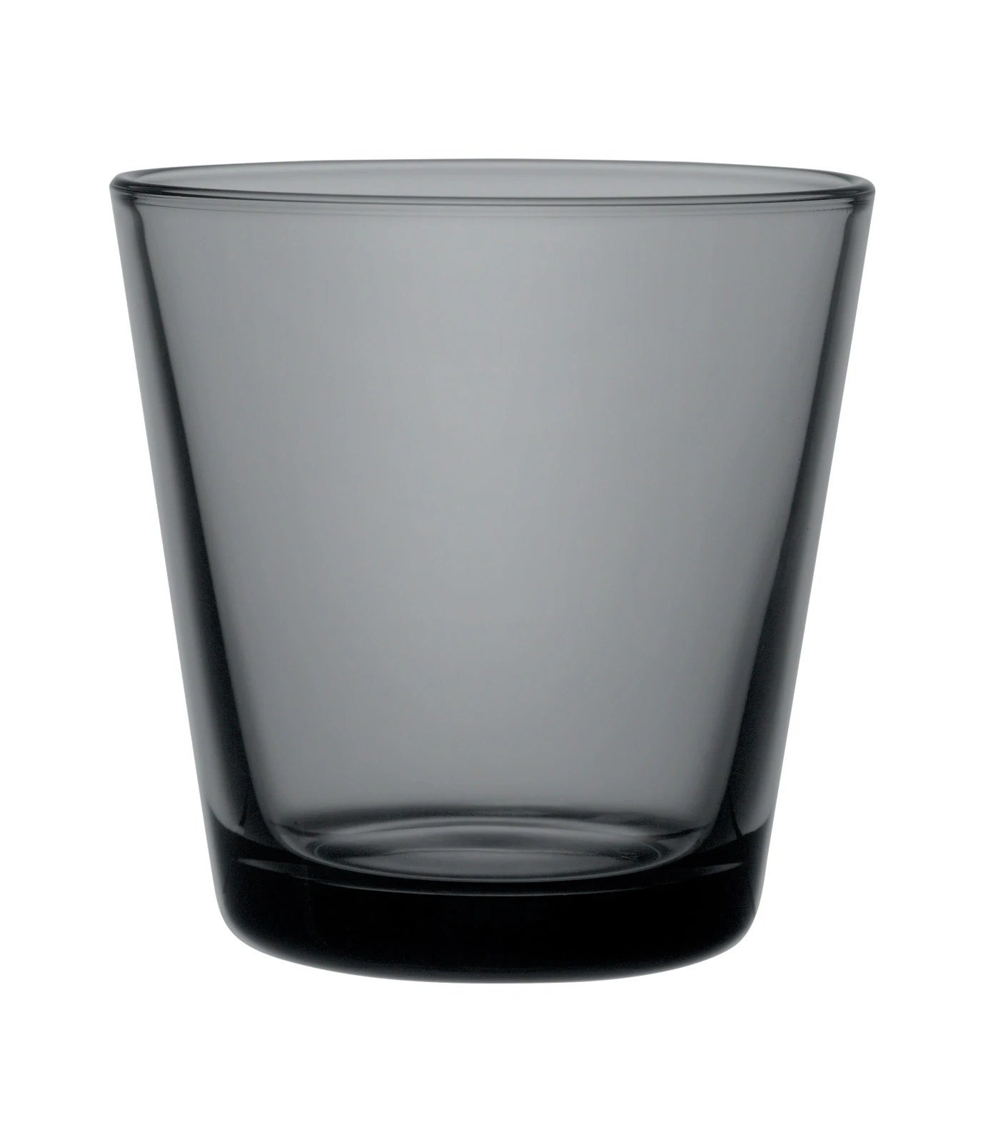 Iittala Kartio Glas 0,21ltr. Dark Grey/dunkelgrau