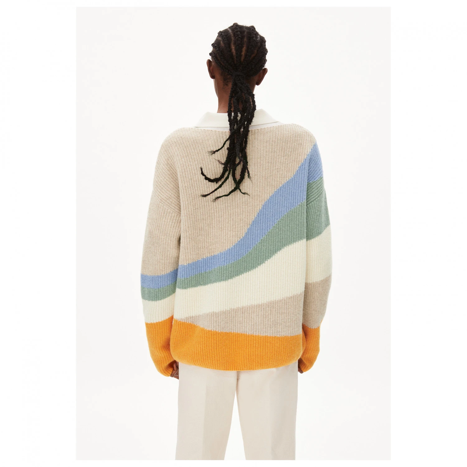 Armedangels Women's Miyaa Multicolor - Wollpullover – Bild 2