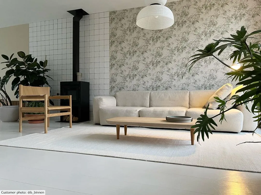 Wollteppich - Hamilton (weiß) – Bild 3