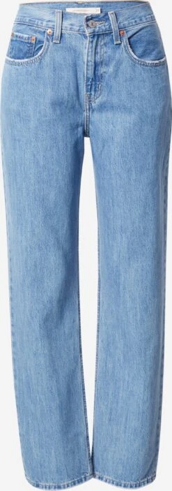 LEVI'S Regular Jeans "LOW PRO" 'LOW PRO MED INDIGO - WORN IN'