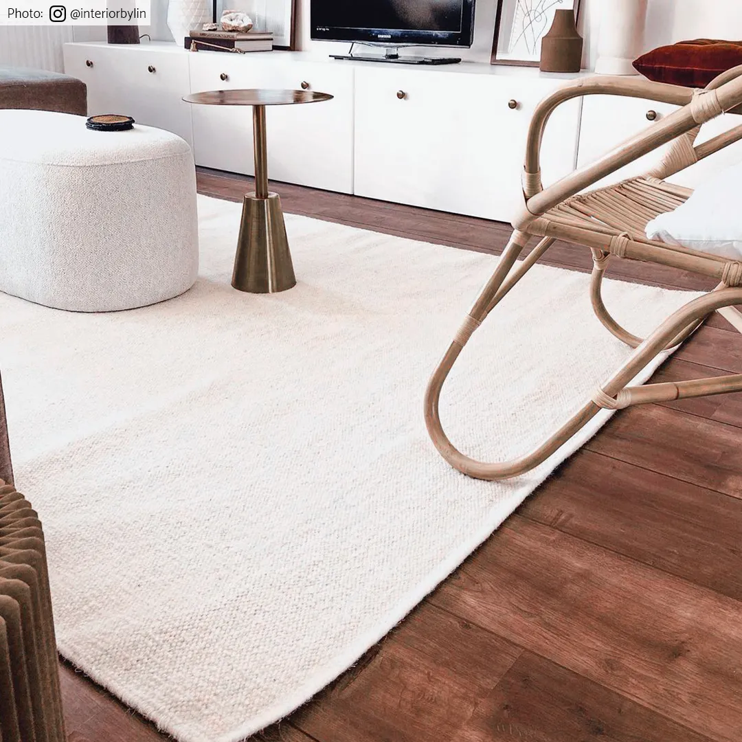 Wollteppich - Hamilton (weiß) – Bild 7