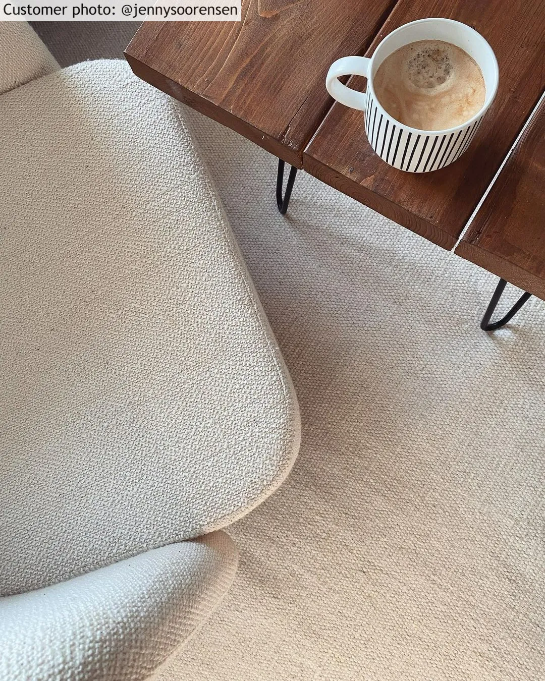 Wollteppich - Hamilton (weiß) – Bild 12