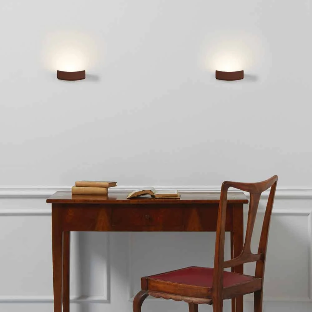 Moderne Design-Wandleuchte Aus Stahl 13xH 3,5x Sp 10 Cm Osea